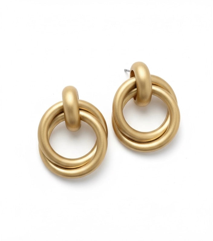 Eterna Matte Hoops — Linéa Aure